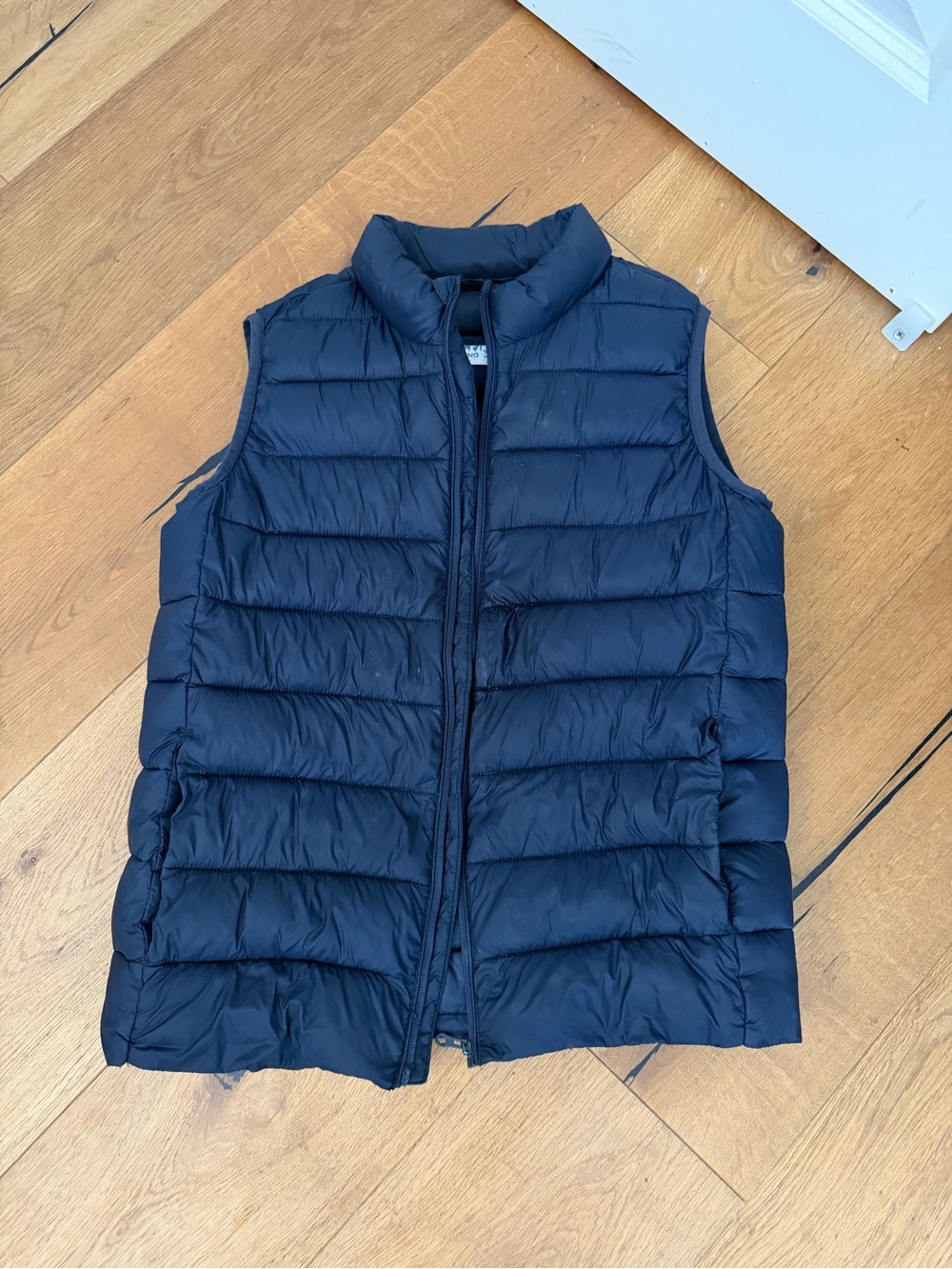 Mango Kids Navy Blue Puffer Vest
